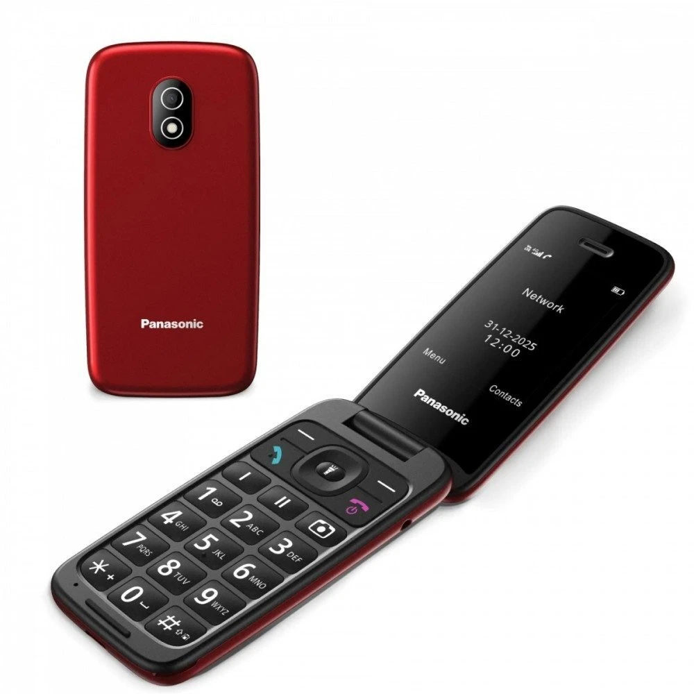 Panasonic Mobilusis telefonas kx-tu410 exr 4g raudona