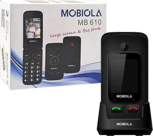 Mobilus telefonas Mobiola MB610 Dual SIM Juodas