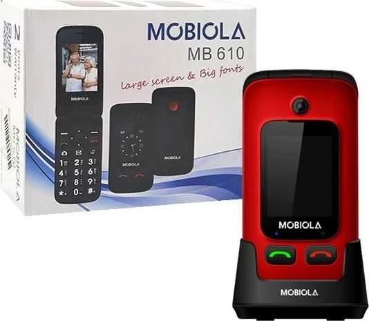 Mobilus telefonas Mobiola MB610 Dual SIM Raudona