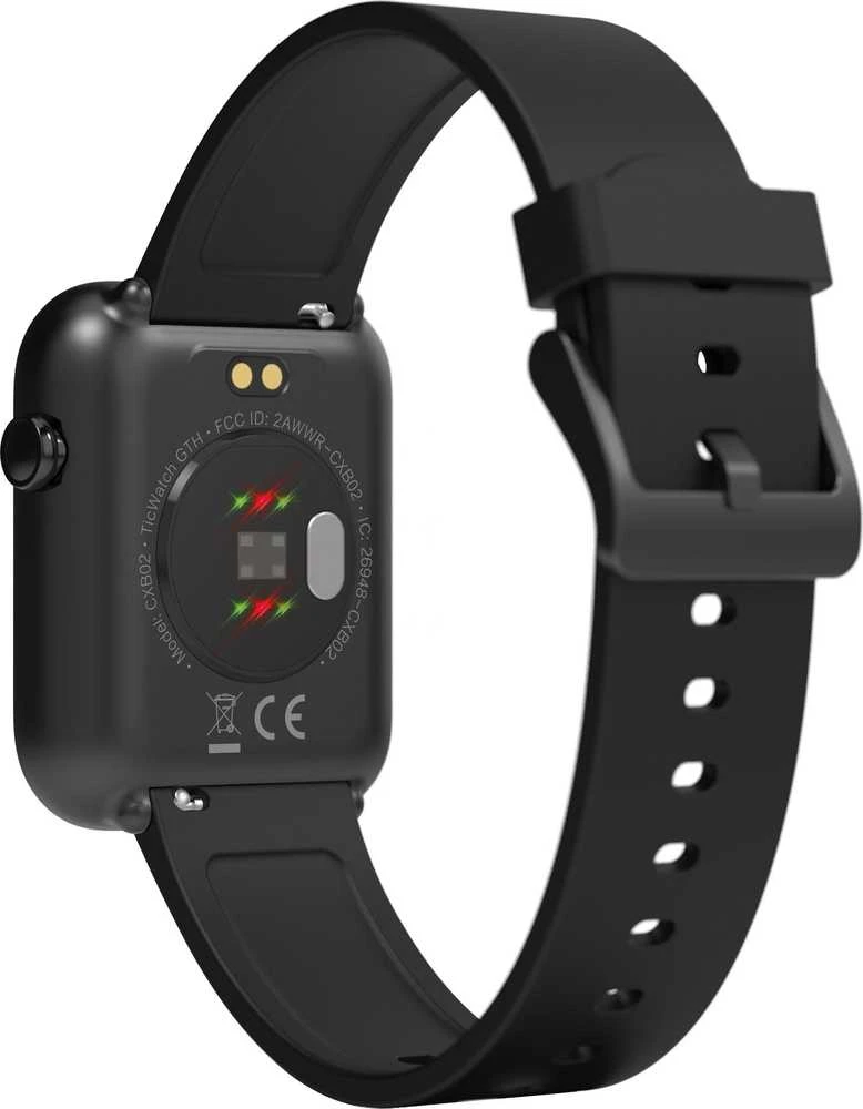 Išmanusis laikrodis Mobvoi TicWatch GTH, Juodos spalvos