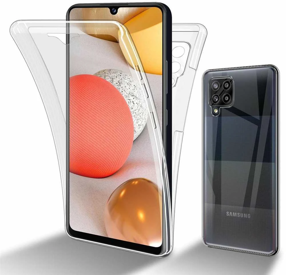 Mocco Anti Shock 0.5 mm silikoninis dėklas skirtas Samsung Galaxy A42 5G, skaidrus