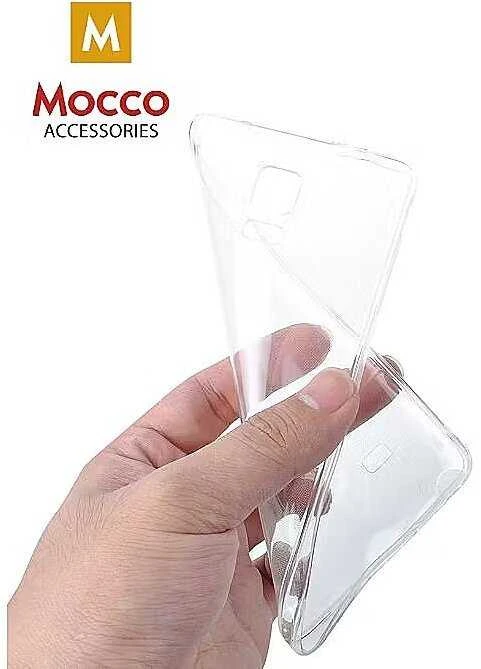 Mocco Ultra Back 0.3 mm silikoninis dėklas skirtas Huawei Y7 Pro (2018) / Enjoy 7C, skaidrus
