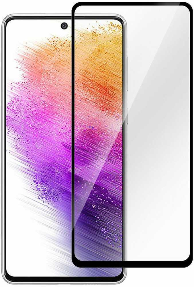 „Mocco Full Face“ / „Full Glue“ grūdinto stiklo pilnas dengimas su rėmeliu „Samsung Galaxy A72 5G“ Juodas
