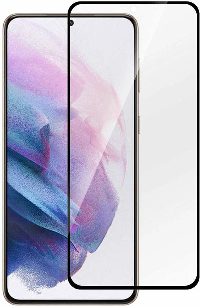 „Mocco Full Face“ / „Full Glue“ grūdinto stiklo pilnas dengimas su rėmeliu „Samsung Galaxy S21 Plus“ Juodas