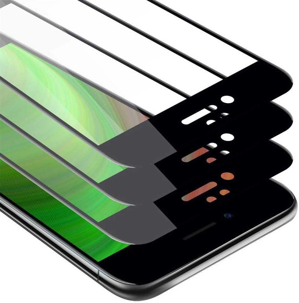„Mocco Full Glue 5D Signature Edition“ grūdinto stiklo apsauginis stiklas su rėmeliu, visiškai padengiantis visą ekraną Apple iPhone 6 Plus / 6S Plus Juodas