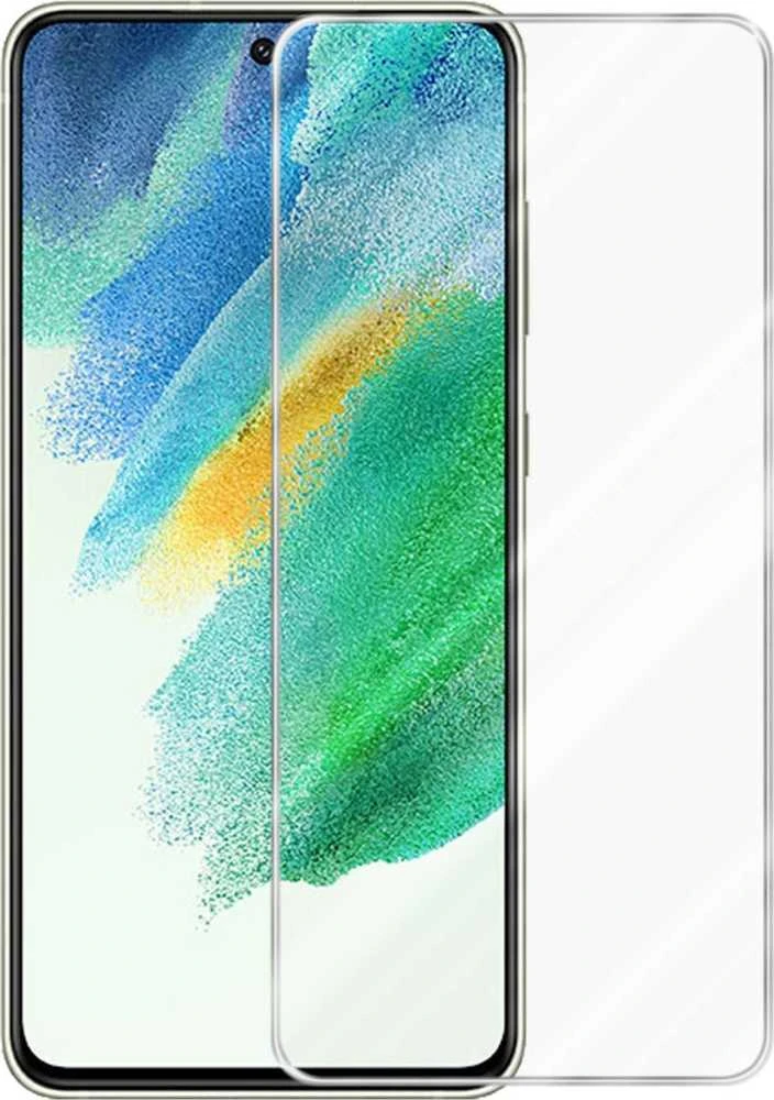 „Mocco Full Glue Signature Edition“ grūdinto stiklo apsauginis stiklas su rėmeliu, visiškai padengiantis visą ekraną, „Samsung Galaxy S21 FE“, Juodas