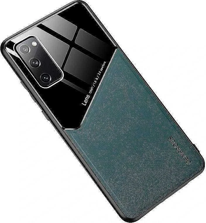 Mocco Lens Leather dėklas skirtas Samsung Galaxy A42 5G, žalias