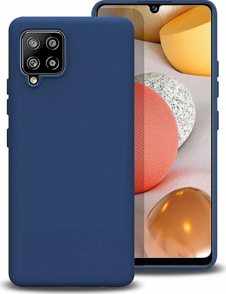 Mocco silikoninis dėklas skirtas Samsung Galaxy A42 5G, mėlynas