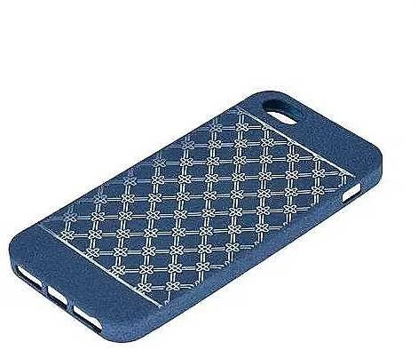 Mocco Mocco Guminis silikoninis dėklas Apple iPhone 7, mėlynas