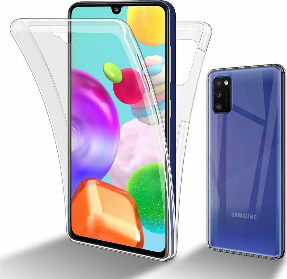 Mocco Original Clear 2mm silikoninis dėklas skirtas Samsung Galaxy A41, skaidrus (EU Blister)