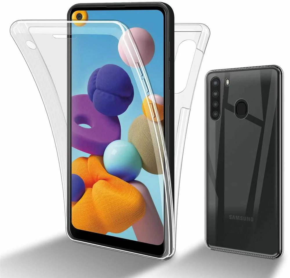 Mocco Original Clear 2mm silikoninis dėklas skirtas Samsung Galaxy A21, skaidrus (EU Blister)