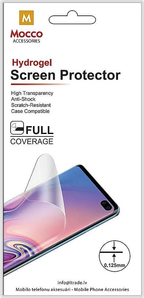 „Mocco Premium“ hidrogelio plėvelė, skirta išmaniesiems telefonams „Samsung Galaxy S22 Plus“