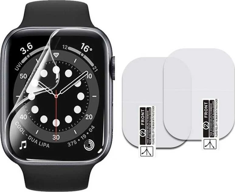 „Mocco Premium“ hidrogelio plėvelė išmaniajam laikrodžiui „Apple Watch S8“ / „Watch S9“ 45 mm