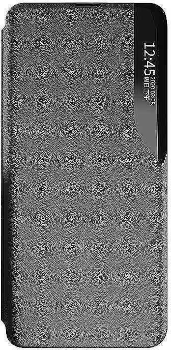 Mocco Smart Flip atverčiamas dėklas skirtas Apple iPhone 12 Pro Max, juodas