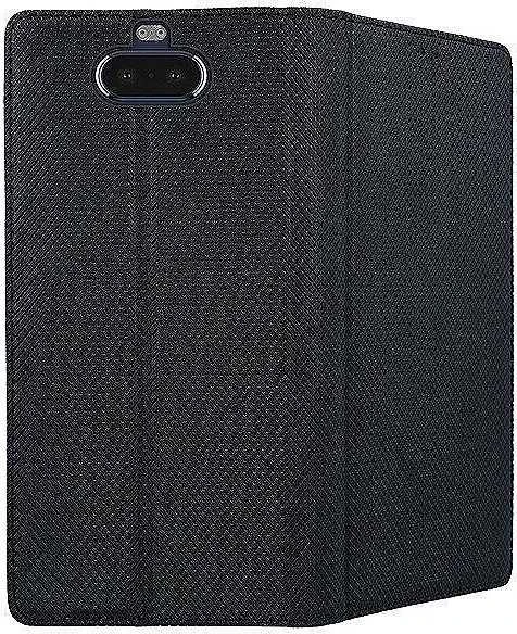 Mocco Smart Magnet Book atverčiamas dėklas skirtas Huawei P40 Lite E, juodas
