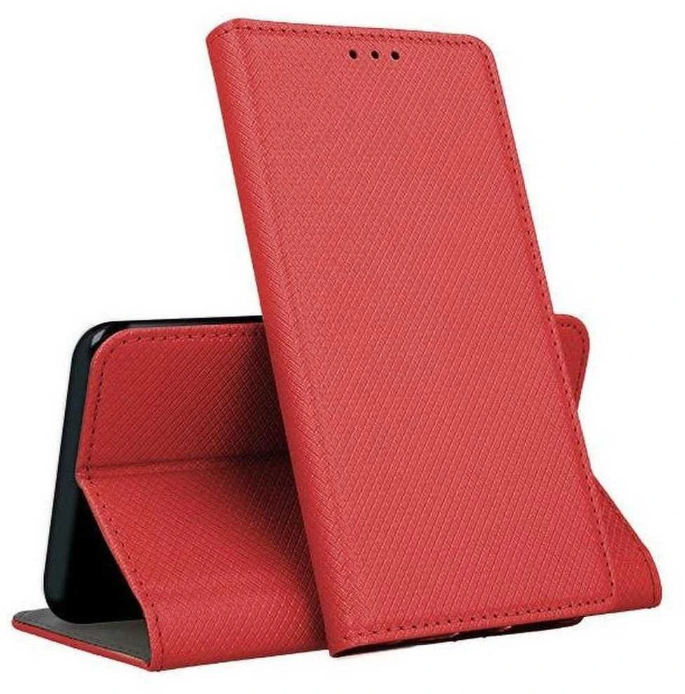 Mocco Smart Magnet Book atverčiamas dėklas skirtas Samsung Galaxy Note 20 5G, raudonas