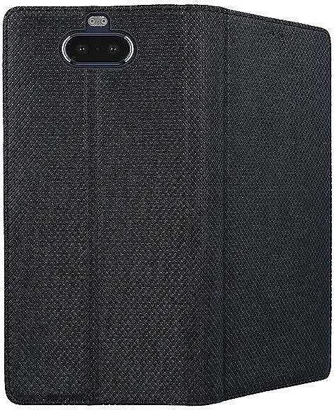 Mocco Smart Magnet Book atverčiamas dėklas skirtas Samsung Galaxy A21, juodas