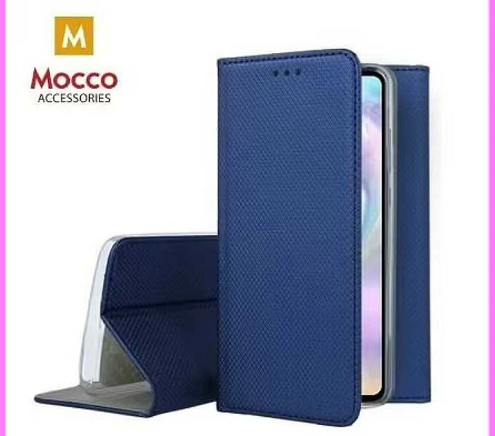 Mocco Smart Magnet Book atverčiamas dėklas skirtas Xiaomi 12T 5G / Xiaomi 12T Pro 5G, mėlynas