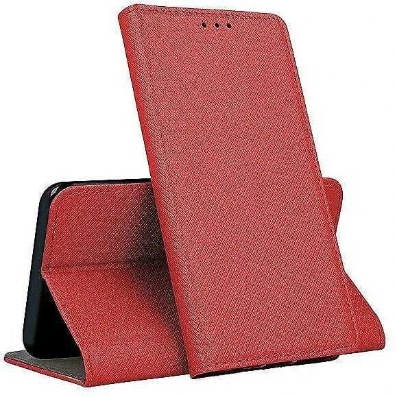 Mocco Smart Magnet Book atverčiamas dėklas skirtas Xiaomi Mi 11 5G, raudonas