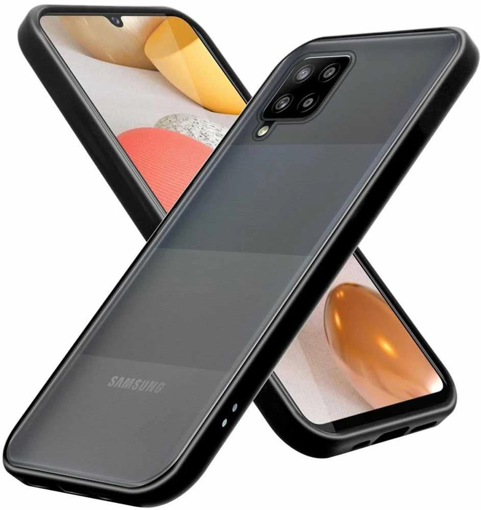 Dėklas Mocco Soft Kremas Silicone Back Case for Samsung Galaxy A42 5G Juodas