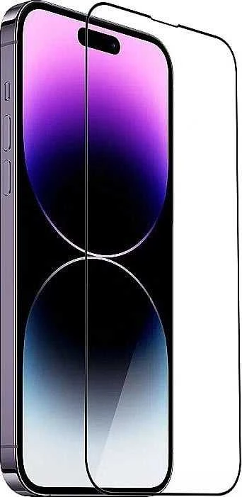 „Mocco“ grūdinto stiklo ekrano apsauga, skirta „Apple iPhone 15 Pro Max“.