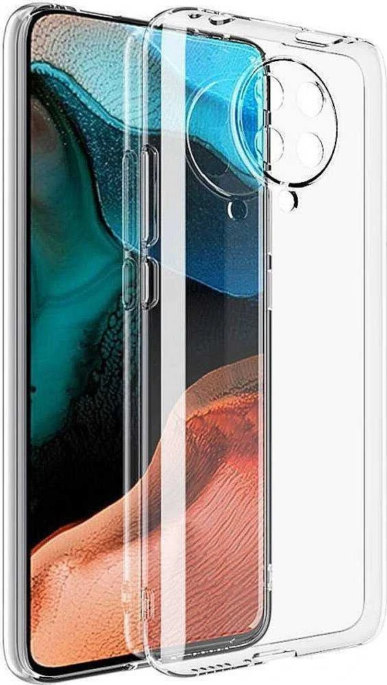 Mocco Ultra Back 1 mm silikoninis dėklas skirtas Xiaomi Redmi Note 9T 5G, skaidrus