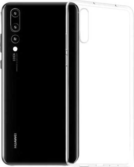 Mocco Ultra Back 1 mm silikoninis dėklas skirtas Huawei P40, skaidrus