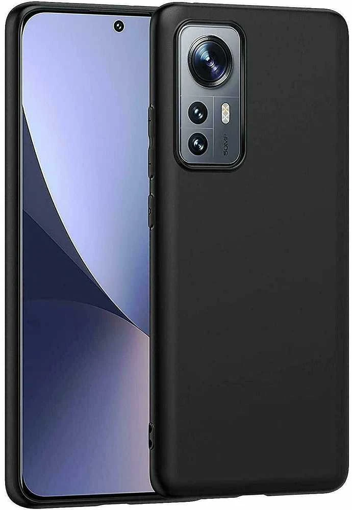 Mocco Ultra Slim Soft Matte 0.3 mm Silikoninis dėklas for Xiaomi 12 5G / 12X 5G Juodas