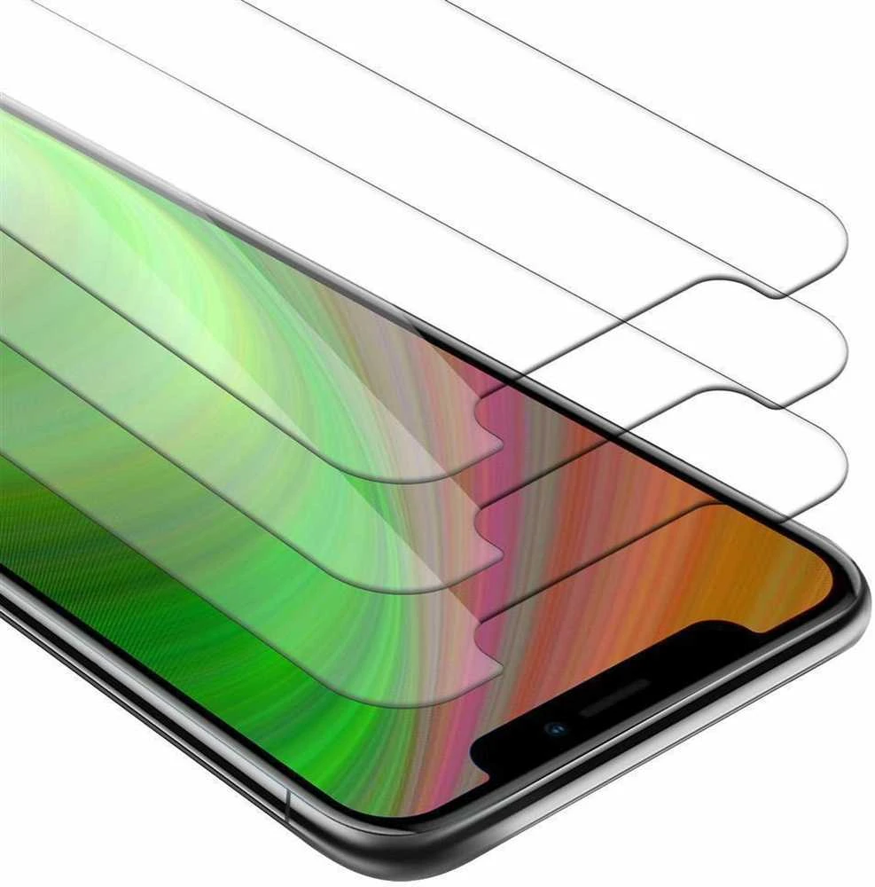 „Mocco“ visiškai padengianti 0,125 mm skaidri ekrano apsauga, skirta „Apple iPhone X“ / „iPhone XS“ / „iPhone 11 Pro“
