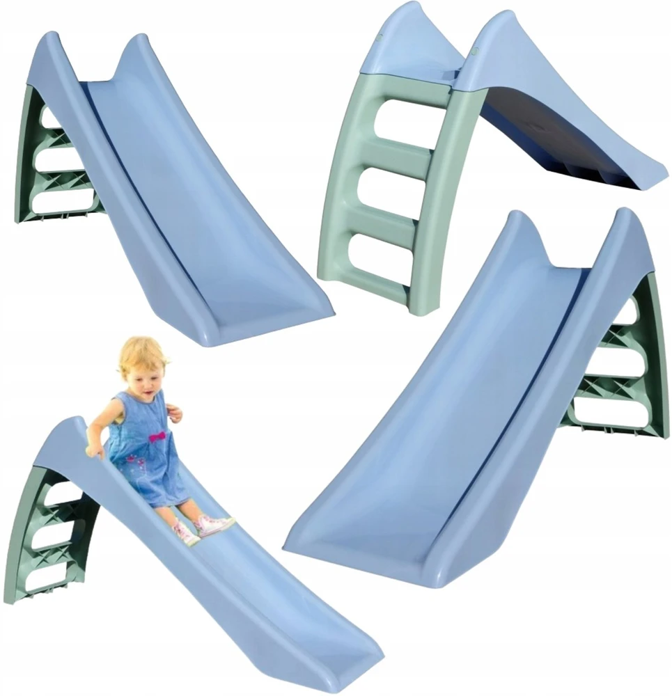 Čiuožykla Mochtoys, žalia sp., 116 cm