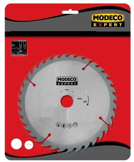 Modeco Diskinis pjūklas medienai 450x30mm 60 dantų MN-65-870