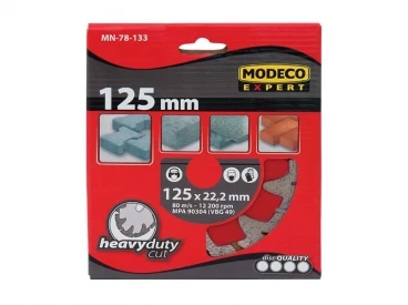 Modeco EXPERT segmento deimantinis šlifavimo diskas 230mm MN-78-135