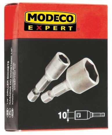 Grąžtas Modeco Magnetinis antgalis atsuktuvui 1/4" 8 mm 20 vnt. - MN-16-008