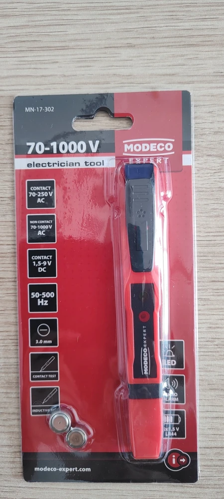 Modeco ĮTAMPOS TESTERIUS 70-1000V