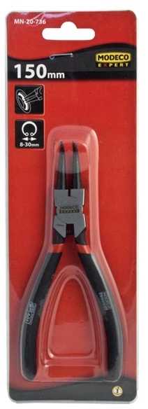 Modeco replės, išlenktos iki 150mm vidinio Seeger žiedai - MN- 20- 736