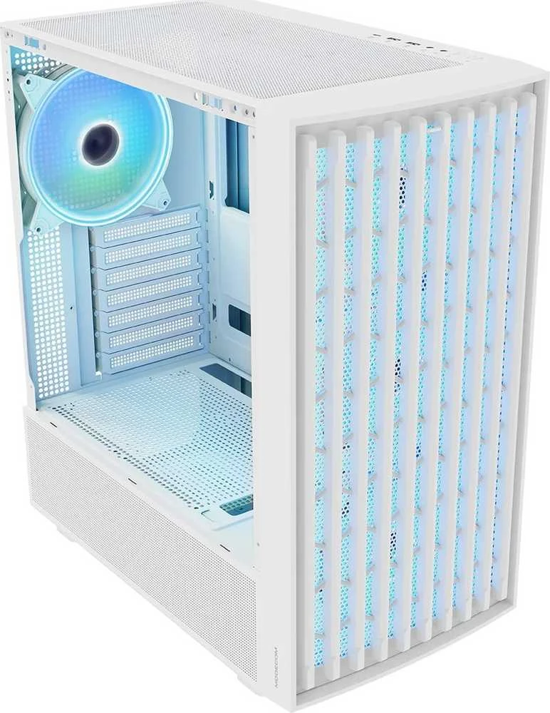 „Modecom Breeze ARGB Flow“ balta