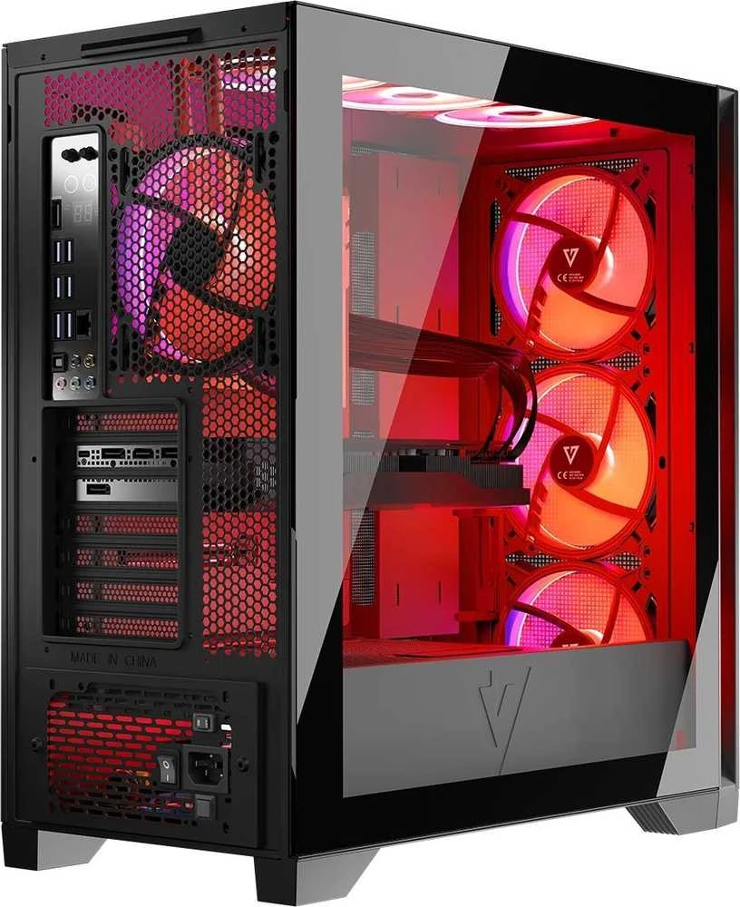 Modecom Volcano Expanse S Apex ARGB juoda