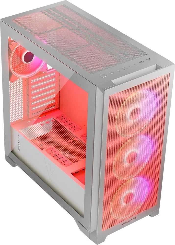 MODECOM Case VOLCANO EXPANSE S APEX ARGB MIDI Baltas