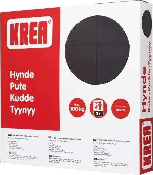 Modecom KREA Mattress Juodas Swing, D100 CM