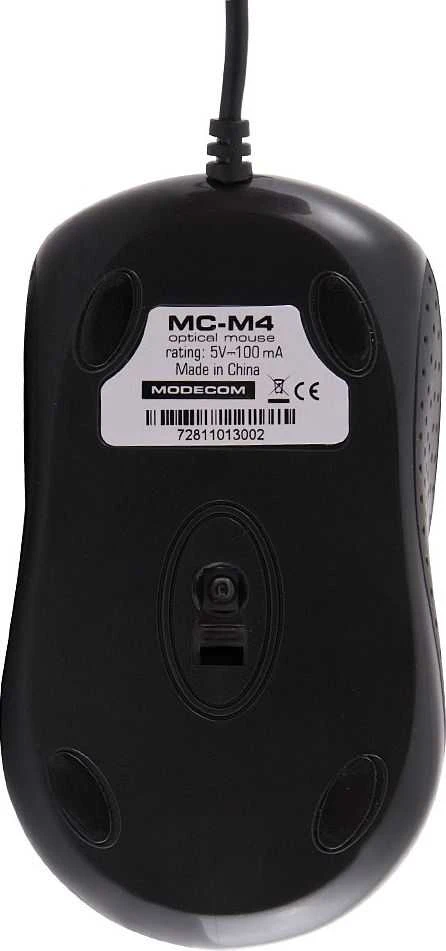 Kompiuterio Pelė - Modecom MC-M4 USB Tipo A Optinė 800 DPI Ambidekstrinė