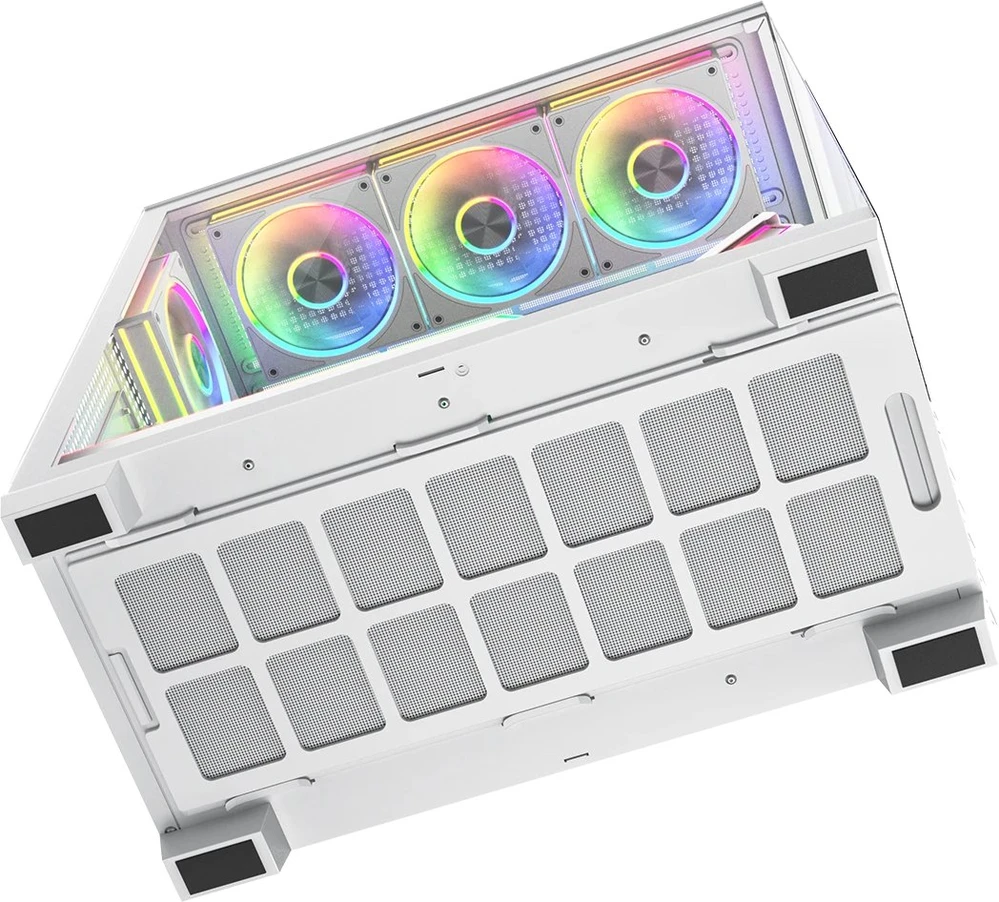 MODECOM VOLCANO STELLAR PLUS ARGB MIDI 8F Baltas