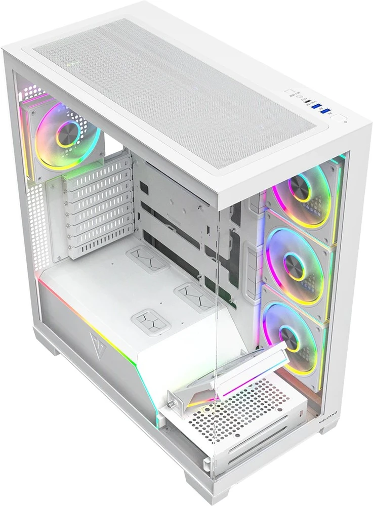 MODECOM VOLCANO STELLAR PLUS ARGB MIDI 8F Baltas