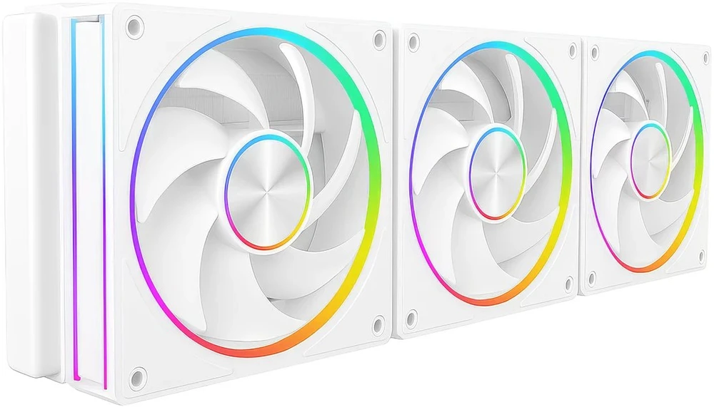 MODECOM VOLCANO LOOP 120 ARGB FAN Baltas