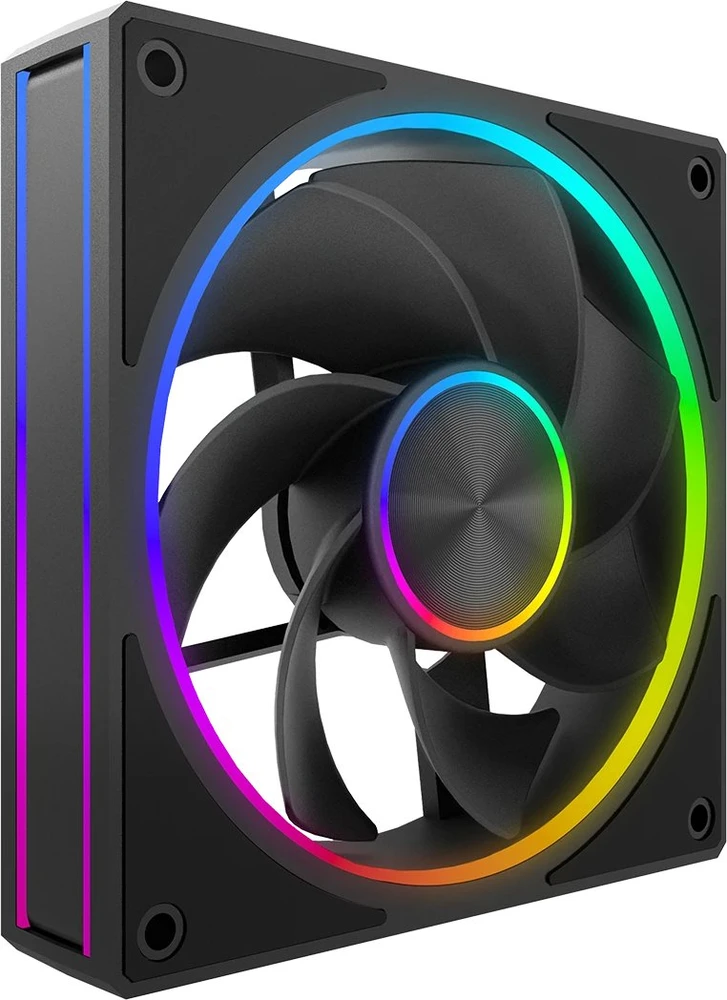MODECOM VOLCANO LOOP 120 ARGB Reverse Fan Juodas