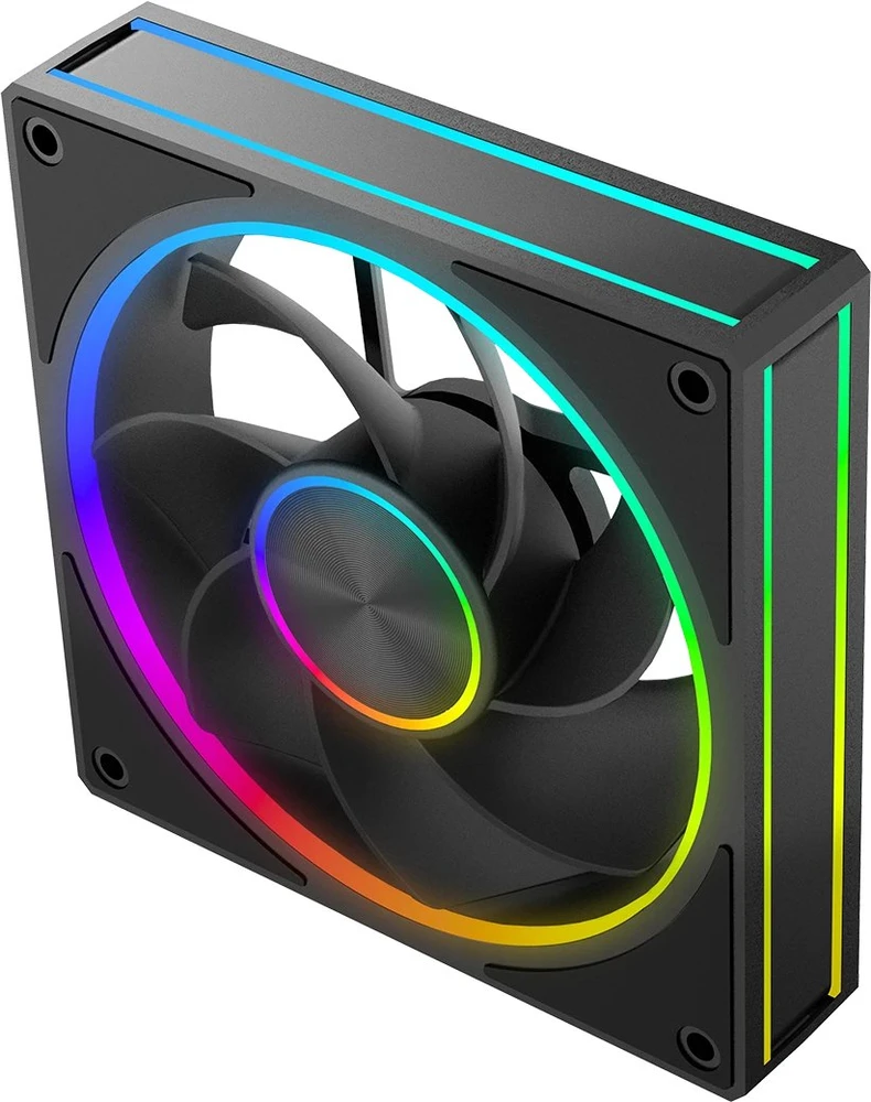 MODECOM VOLCANO LOOP 120 ARGB Reverse Fan Juodas