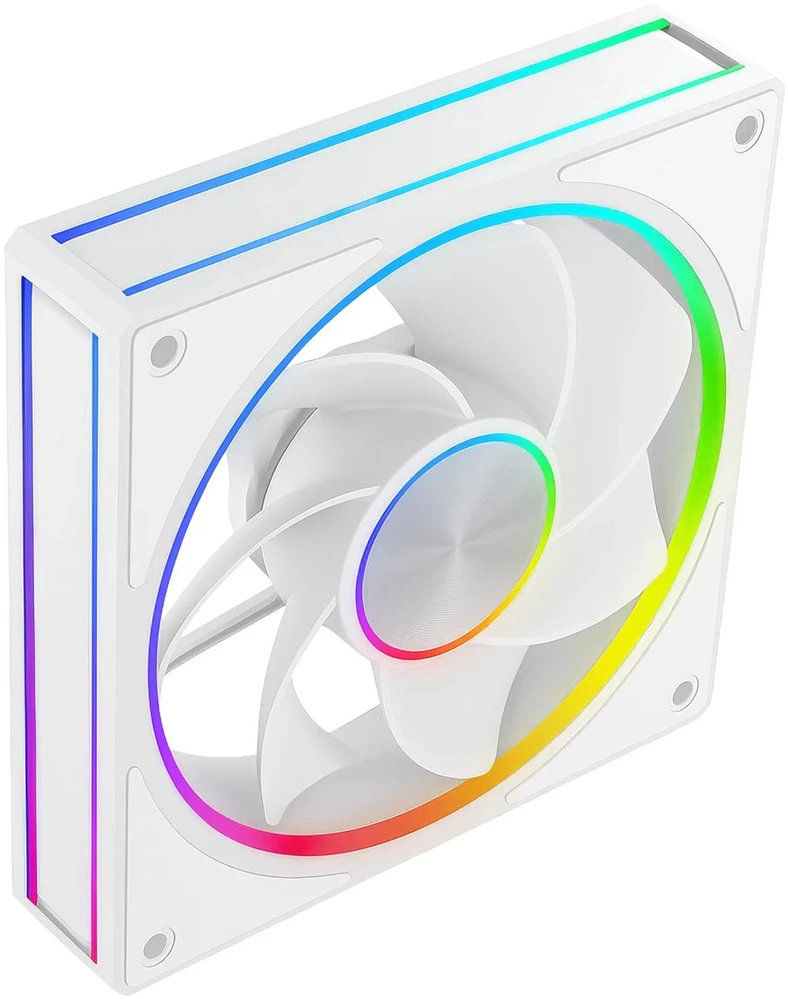 MODECOM VOLCANO LOOP 120 ARGB reversinis ventiliatorius Baltas