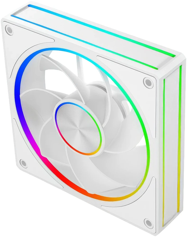 MODECOM VOLCANO LOOP 120 ARGB reversinis ventiliatorius Baltas