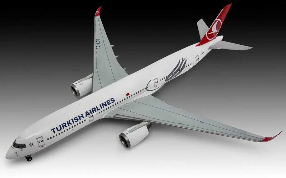 Revell Airbus A350-900 Turkish Airlines 1/144 plastikinis lėktuvo modelis
