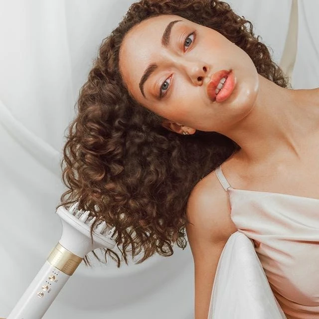 Modeliavimo šepetys Cecotec 14w1 Bamba CeramicCare AirGlam Champagne