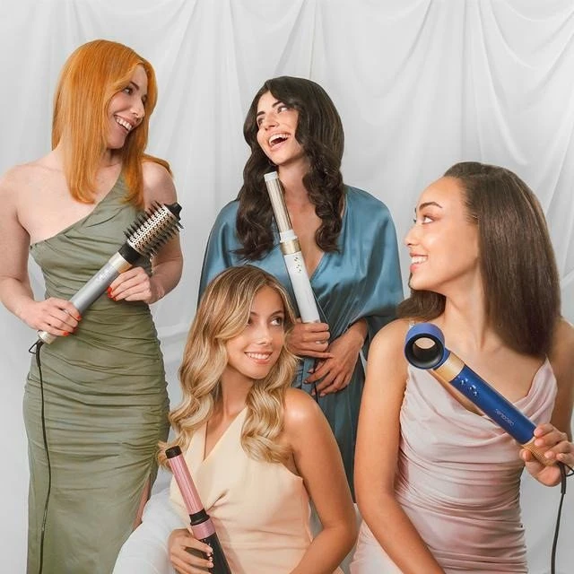 Modeliavimo šepetys Cecotec 14w1 Bamba CeramicCare AirGlam Champagne